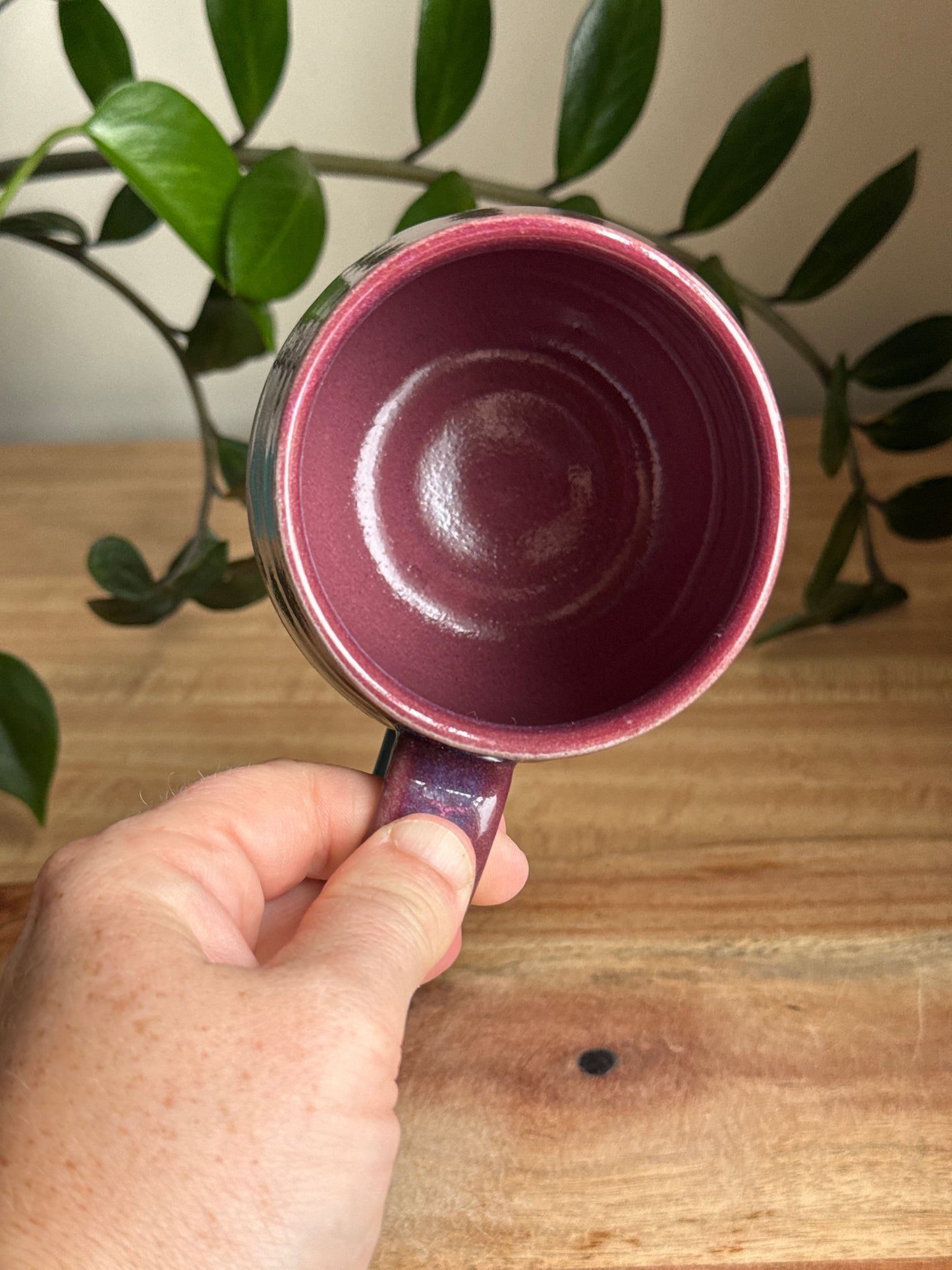 Blue and Purple Mug