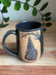 Carved Bat Mug