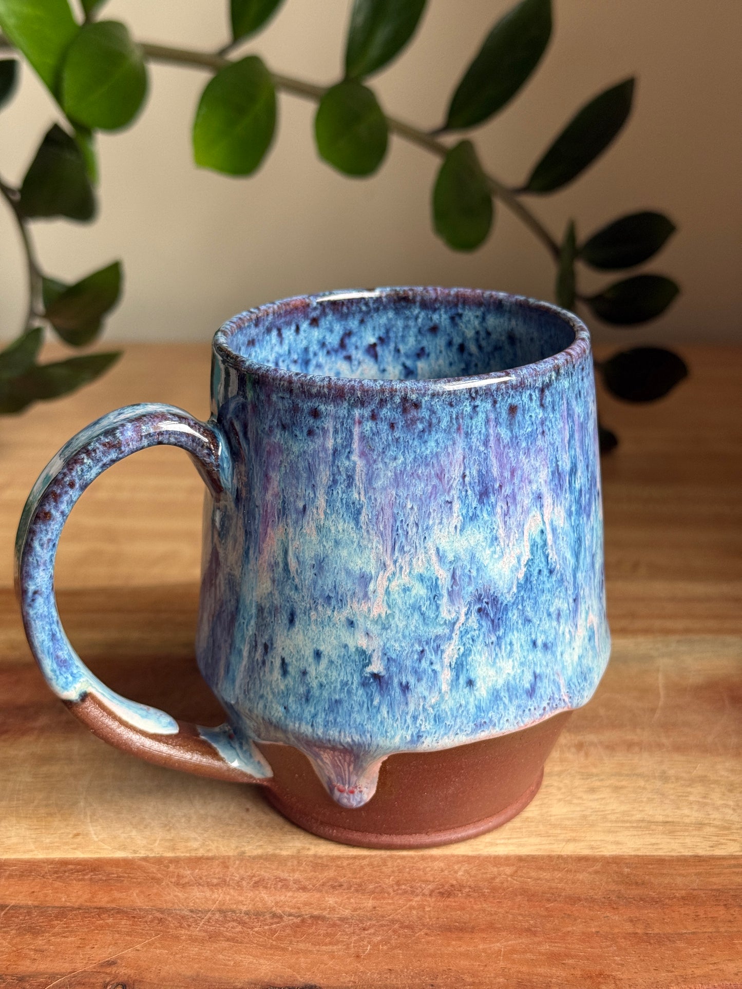 Blue/Puple Glazed Mug