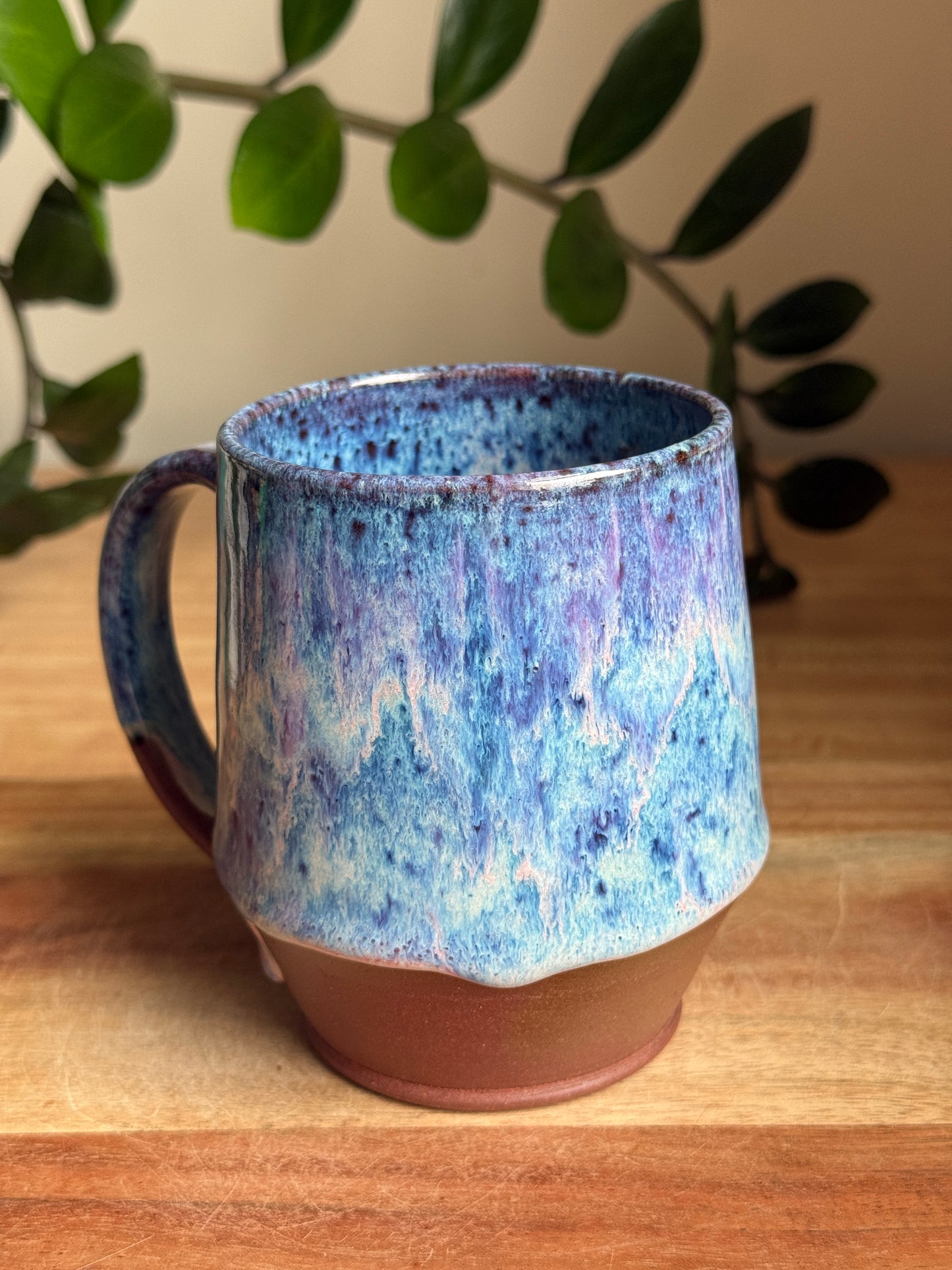 Blue/Puple Glazed Mug
