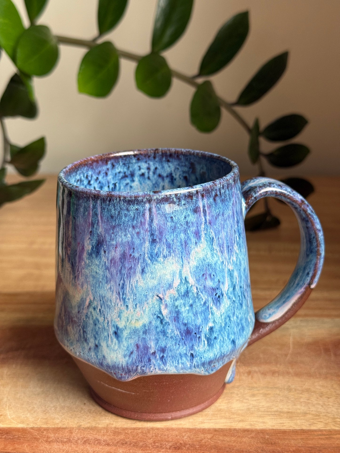 Blue/Puple Glazed Mug