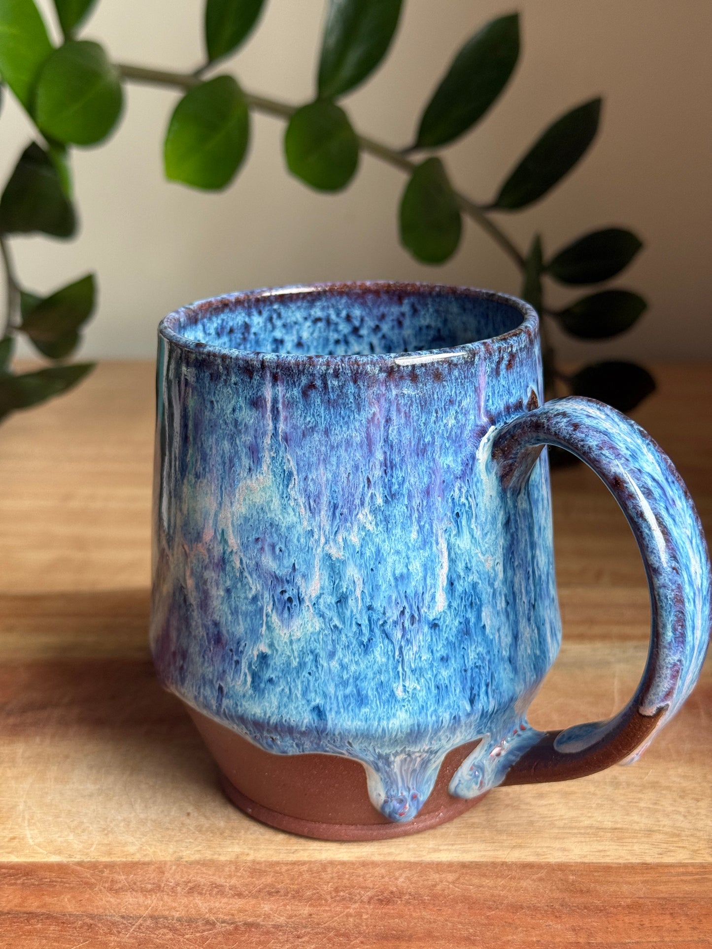 Blue/Puple Glazed Mug
