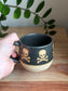 Black Skull and Crossbones Mug
