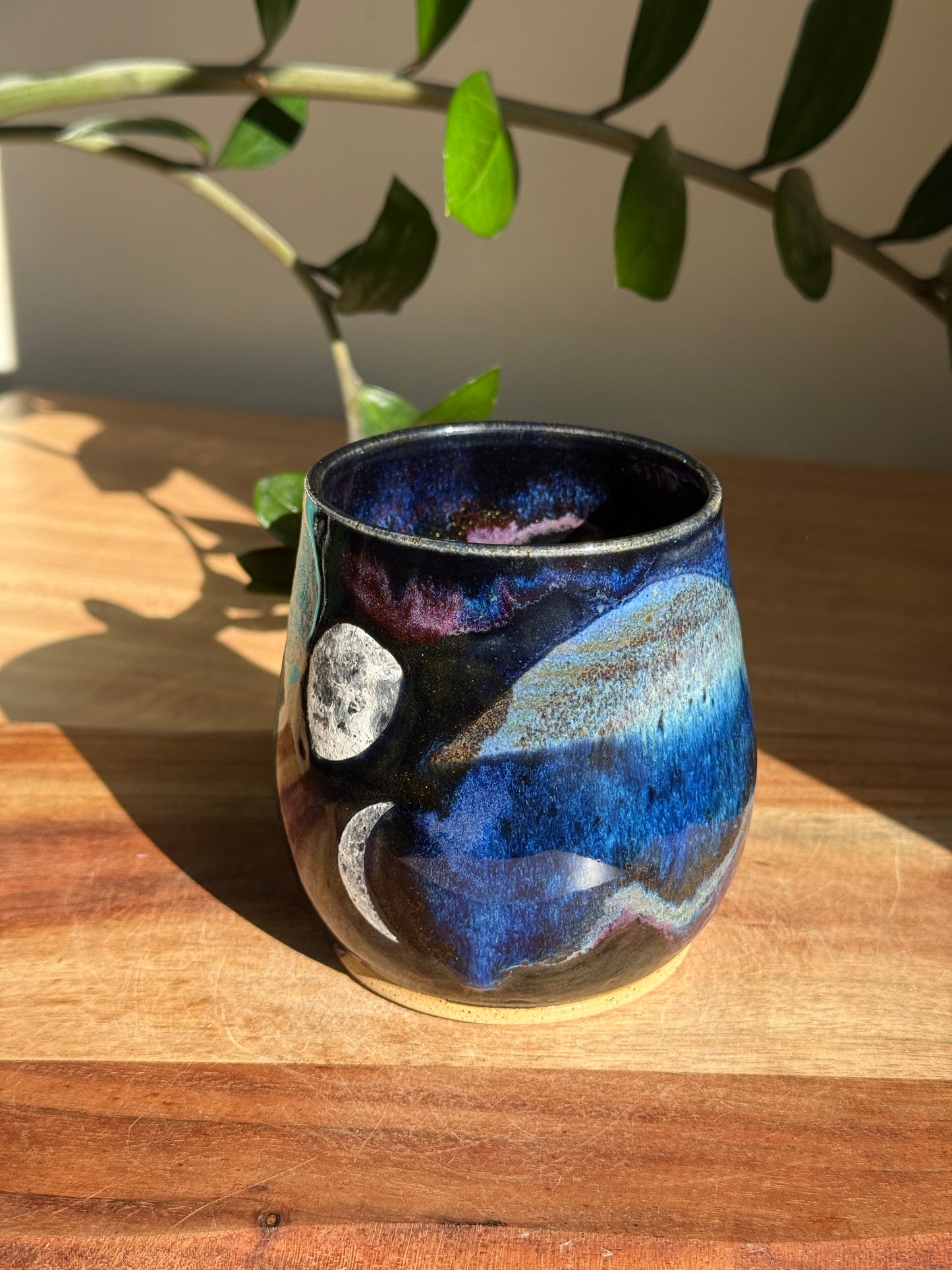 Galaxy Painted Realistic Moon Mug A