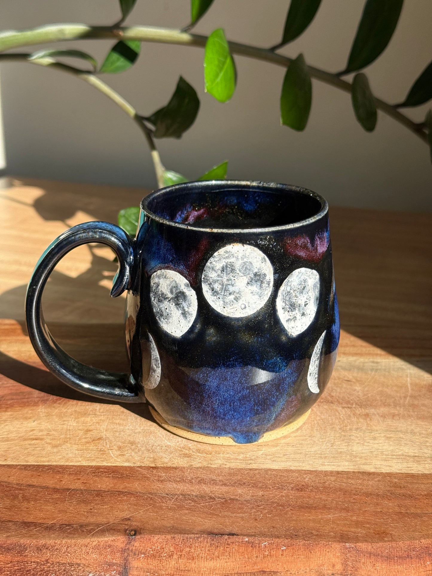 Galaxy Painted Realistic Moon Mug A