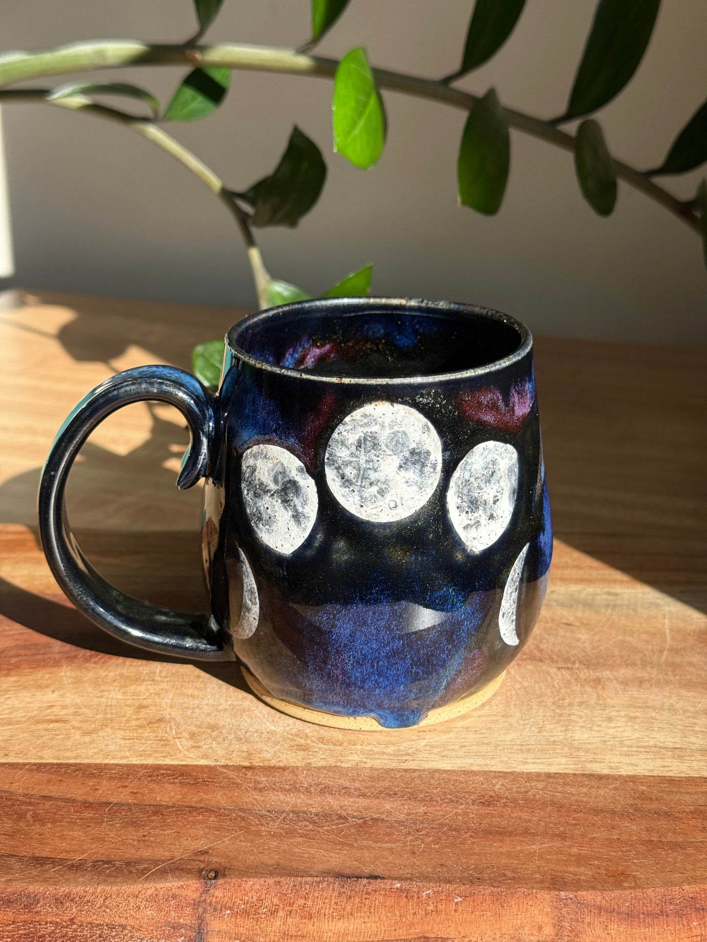 Galaxy Painted Realistic Moon Mug A