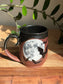 Sparkly Moon and Bat Mug A