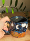 Carved Pumpkin Scene Mug