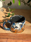 Carved Ghost and Pumpkin Scene Mug A