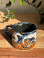 Carved Ghost and Pumpkin Scene Mug A