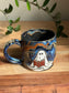 Carved Reading Ghost Mug B