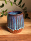 Carved Purple/Blue Mug