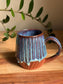 Carved Purple/Blue Mug