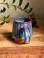 Carved Purple/Blue Mug