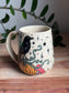 Crow on a Pumpkin Mug