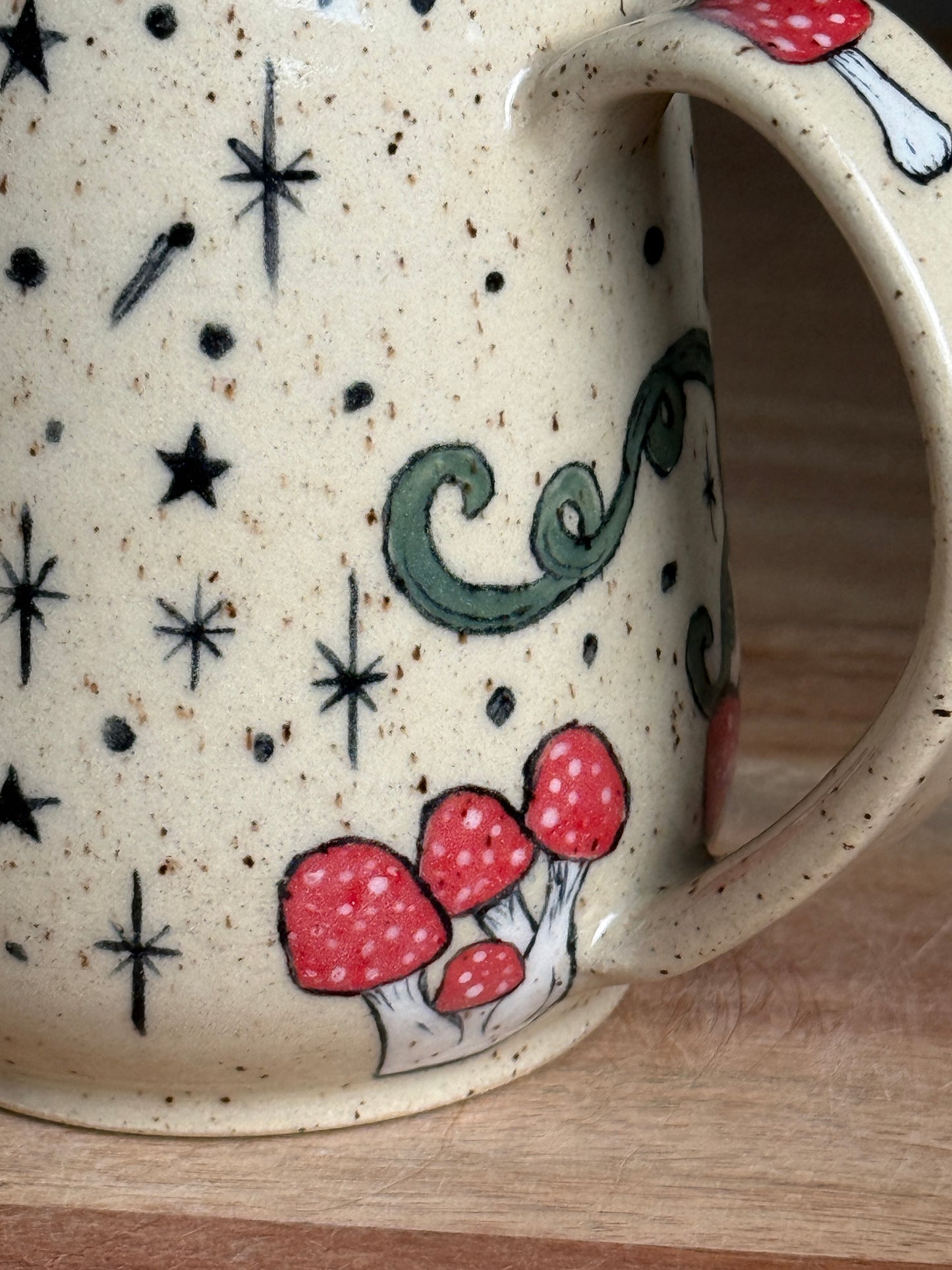 Crow on a Pumpkin Mug
