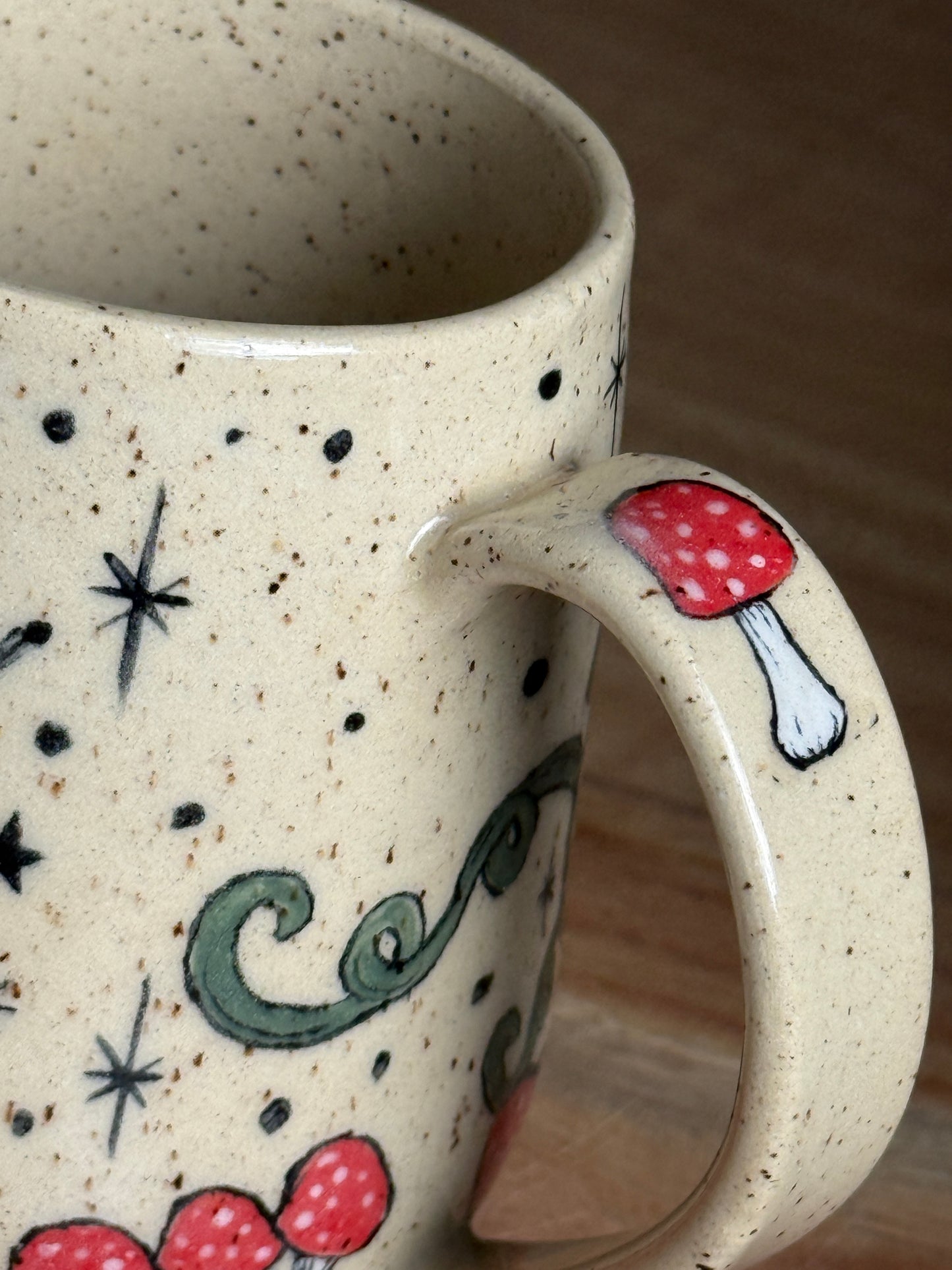 Crow on a Pumpkin Mug