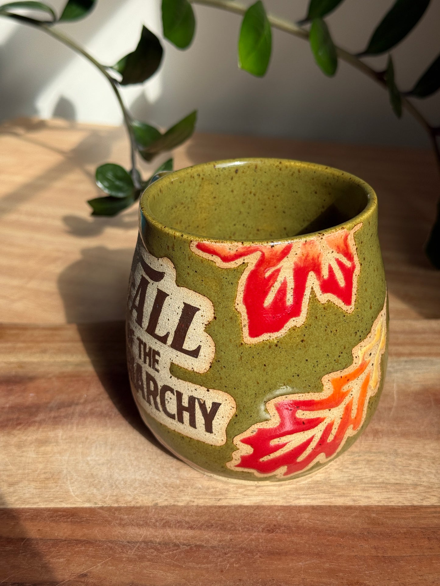 Green Fall of the Patriarchy Mug