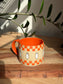 Checkered Ghost Mug