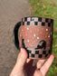 Checkered Black Cat Mug