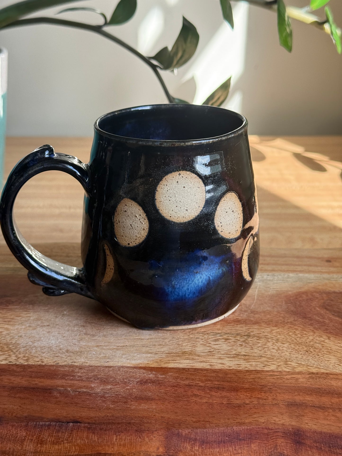 Galaxy Moon Phase Resist Mug B