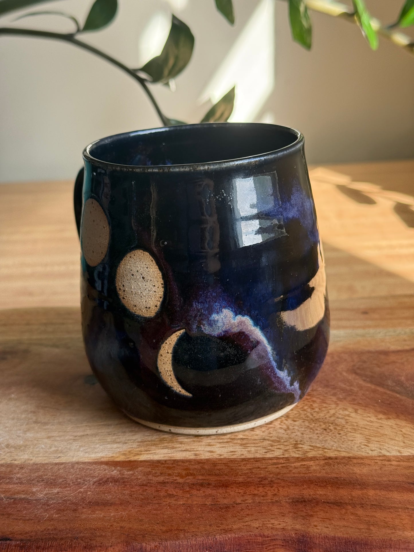 Galaxy Moon Phase Resist Mug B
