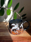 Carved Ghost and Pumpkin Scene Mug B