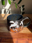 Carved Ghost and Pumpkin Scene Mug B