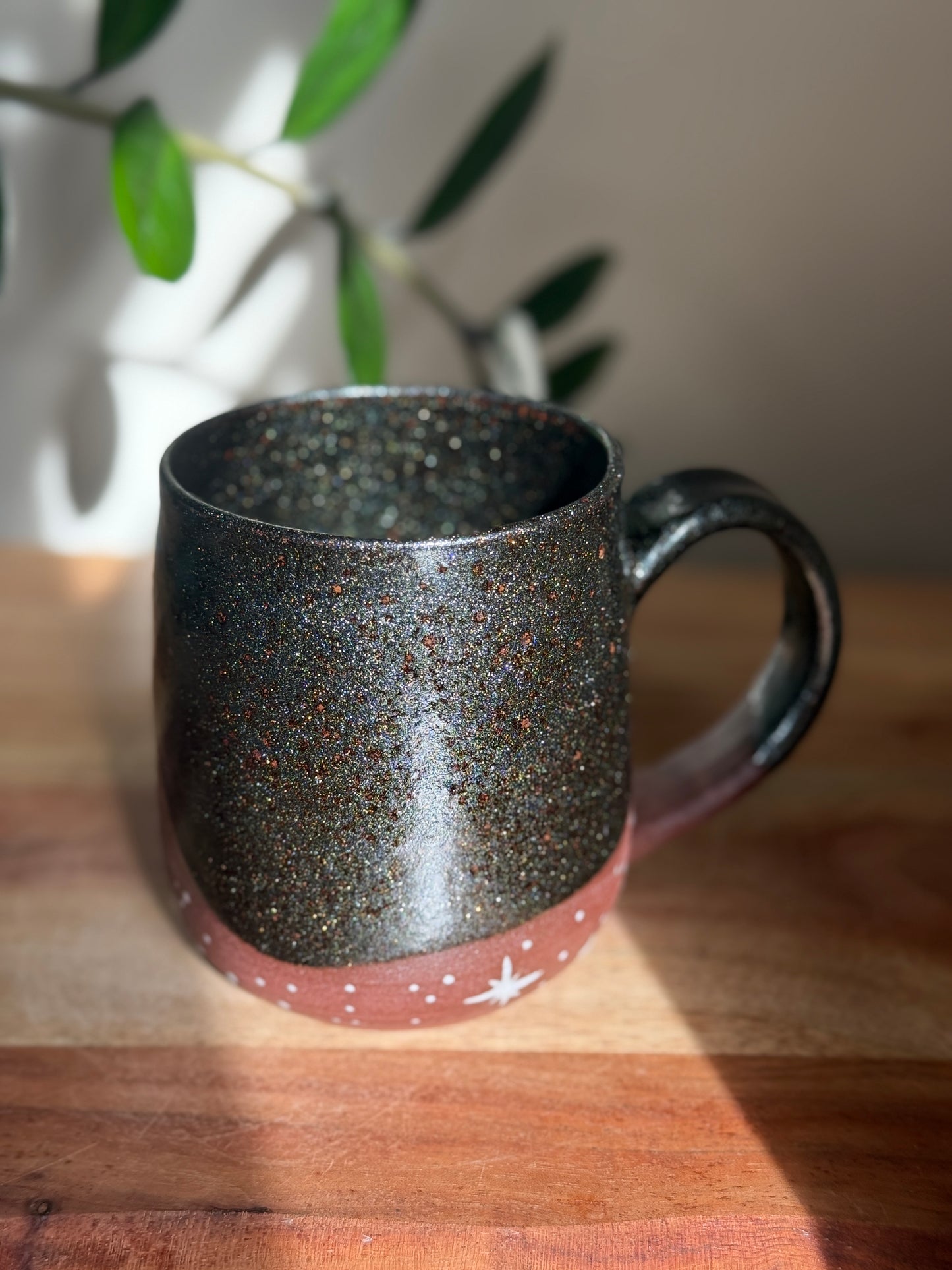 Cat Sitting on the Moon Mug