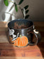 Carved Ghost and Pumpkin Scene Mug C