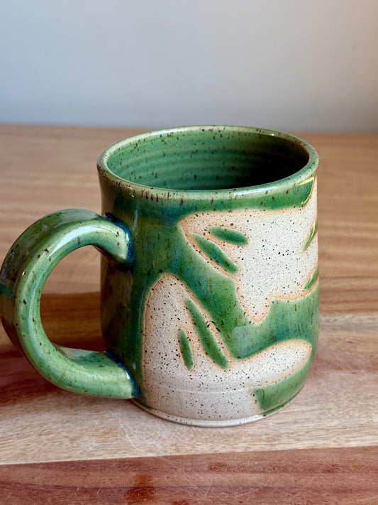 Green Orca Mug