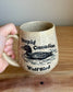 Stupid Canadian Wolf Bird Mug 4